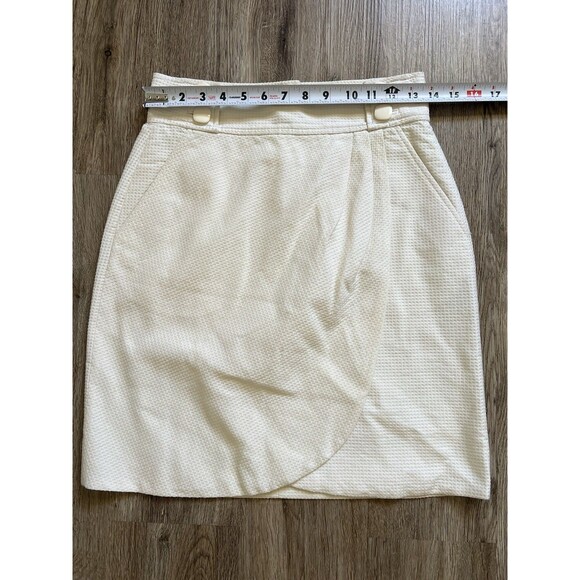 Tibi Skirt Ivory Size 2 - Picture 4 of 6